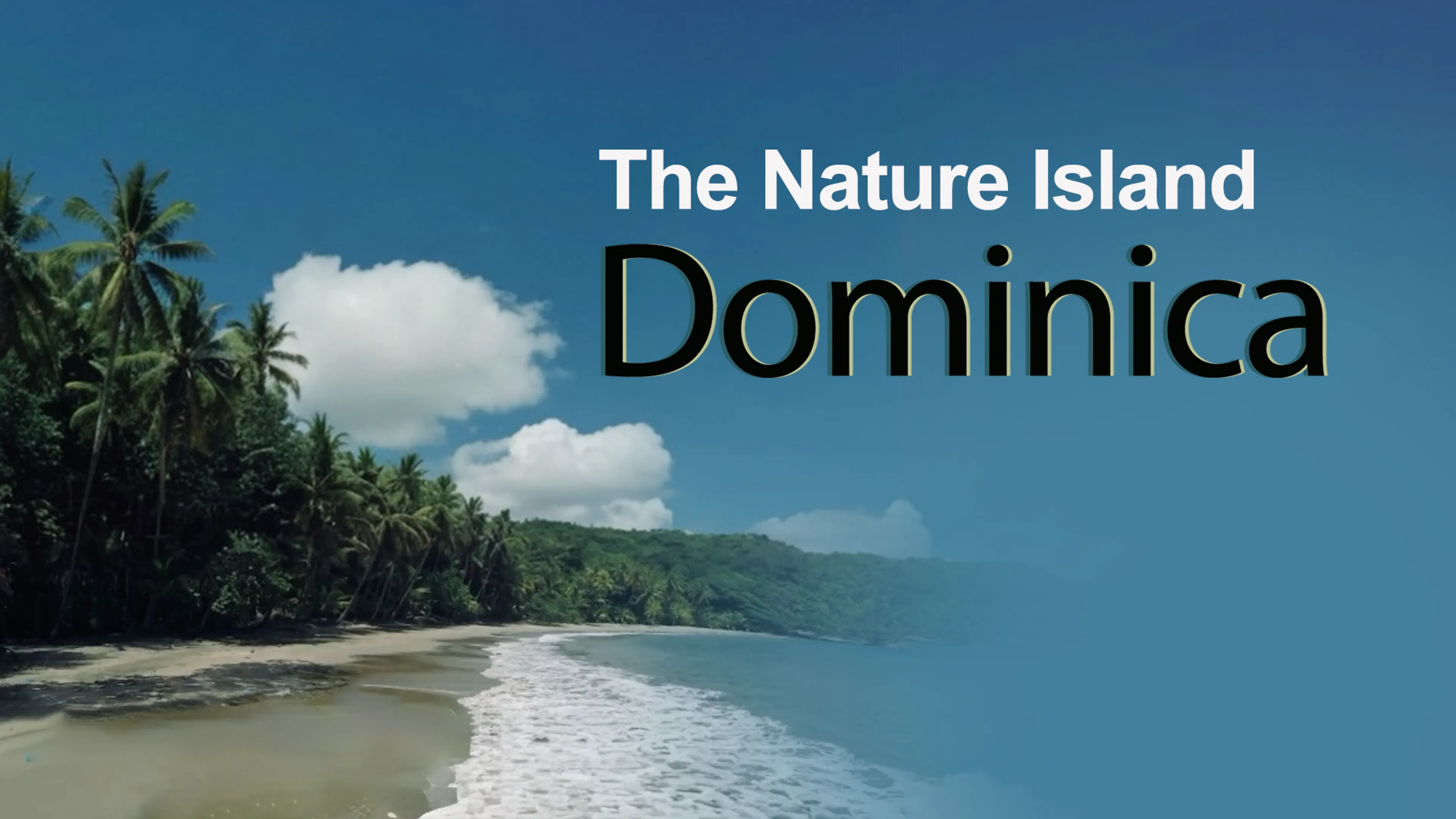 The Nature Island Dominica poster